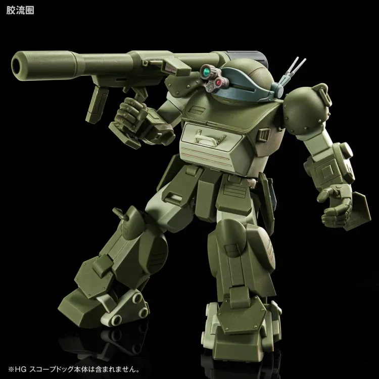 万代综合拼装模型系列 装甲骑兵 HG <装甲骑兵波多姆斯> 眼镜狗用扩张配件套装2 - 图片