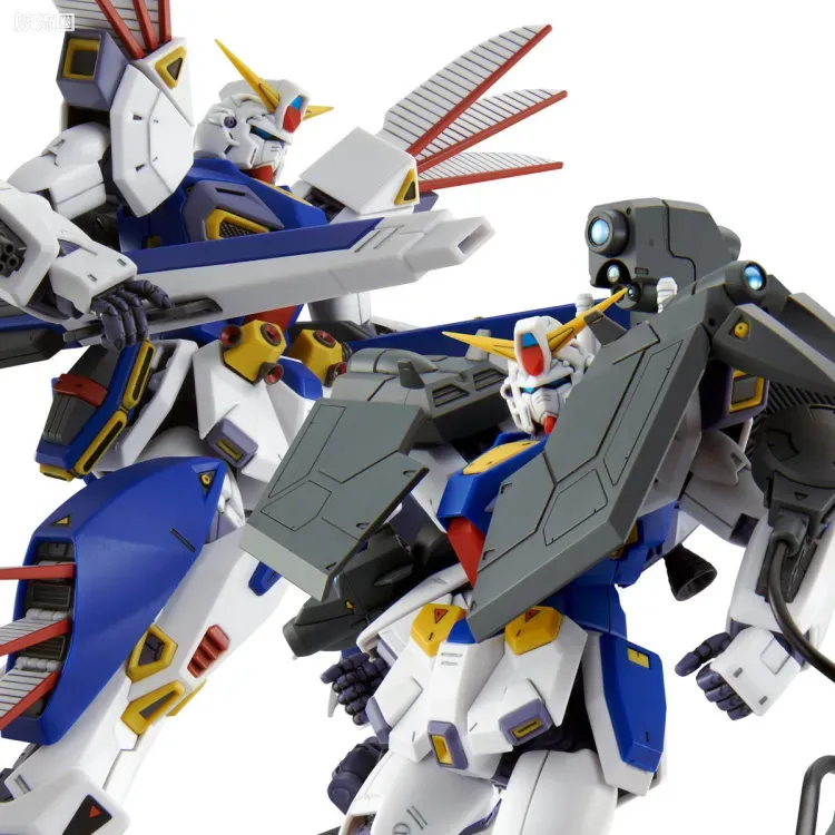 MG 特殊武器配件 高达F-90用任务装备 R装备 & V装备 - 图片