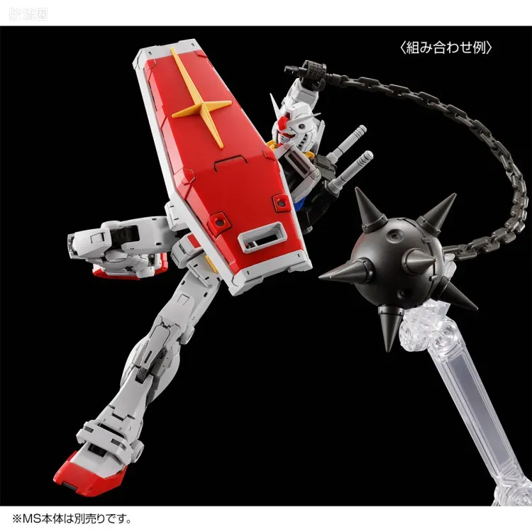 RG 网络限定版 RX-78-2 高达 Ver.2.0 用武器套装 - 图片